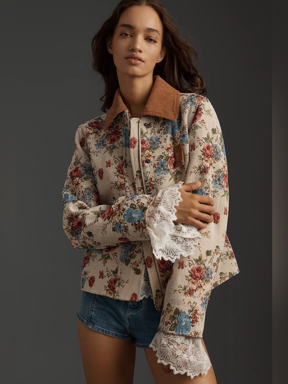 🌷🌷🌷 Avec Les Filles Floral Jacket Size L